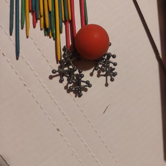 pick up sticks and metal jacks n ball - Picture 5 of 7